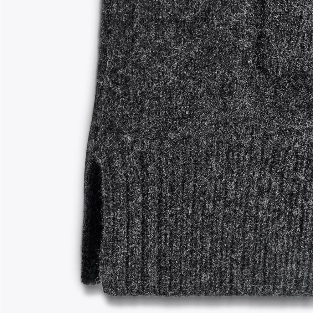 ZARA LONG WOOL BLEND VEST - Picture 6 of 6